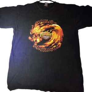 Harley-Davidson T-shirt size Large/short sleeve/ black in color